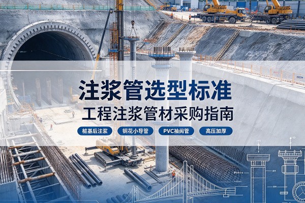 磁县注浆管选型标准