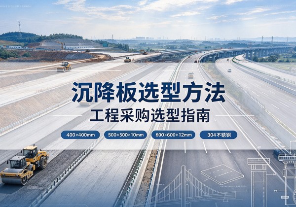 磁县沉降板选择方法